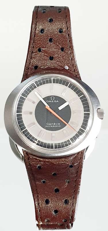 RARE 601 Movement ! Vintage 1968 Omega Dynamic Men's Manual Wind Wristwatch Near Pristine Condition