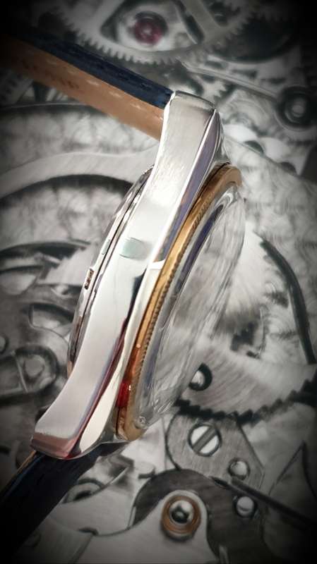 Ex. Rare Vintage 1950 Ulysse Nardin Mens Winding Wristwatch Near Pristine Condition ! Serviced !