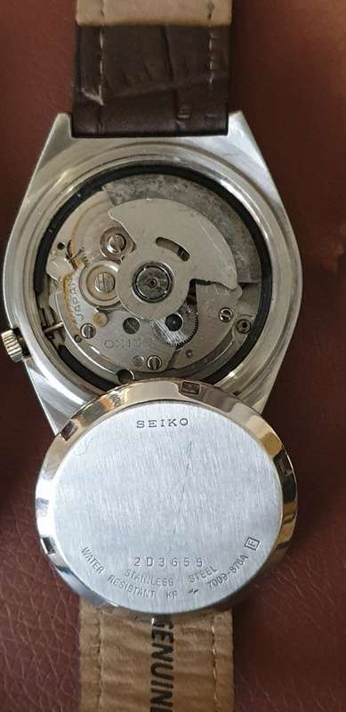 Stunning Vintage 70's - 80's Seiko Automatic Collection of 6 Watches - Please Read Description