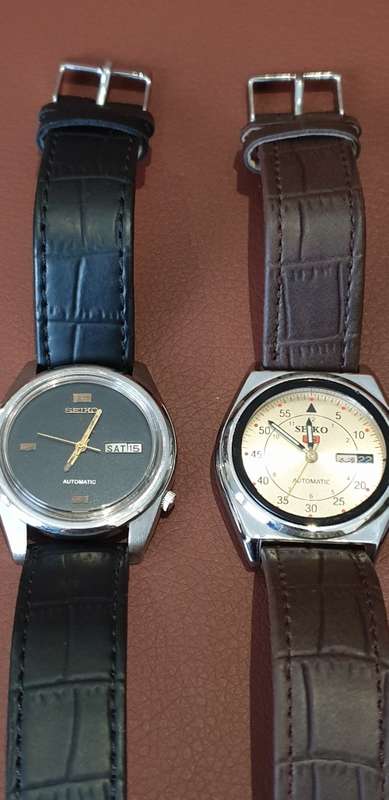 Stunning Vintage 70's - 80's Seiko Automatic Collection of 6 Watches - Please Read Description