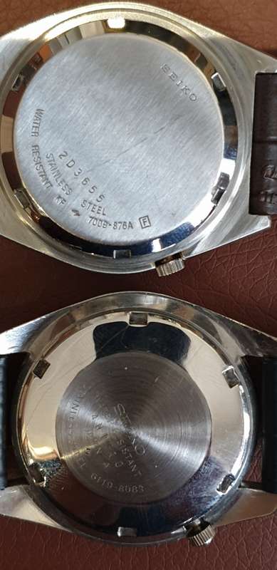 Stunning Vintage 70's - 80's Seiko Automatic Collection of 6 Watches - Please Read Description