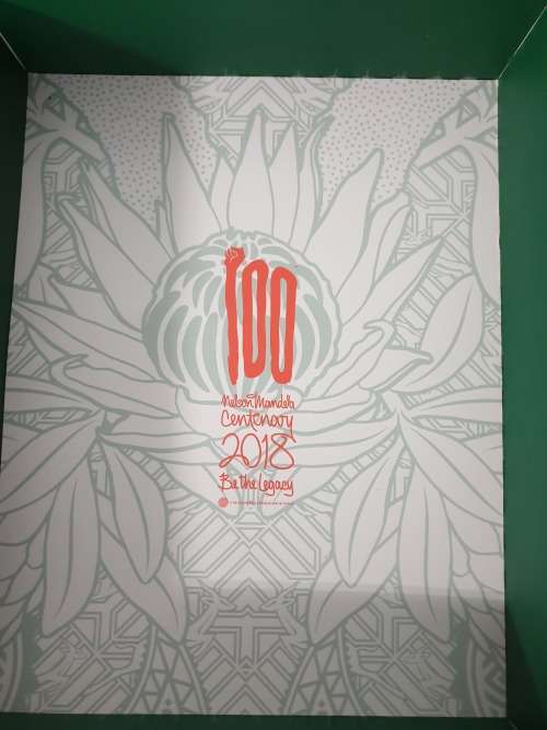2018 Mandela Centenary Rugby Sevens Limited Edition Jersey no 85/527 Size Large | Complete as issued