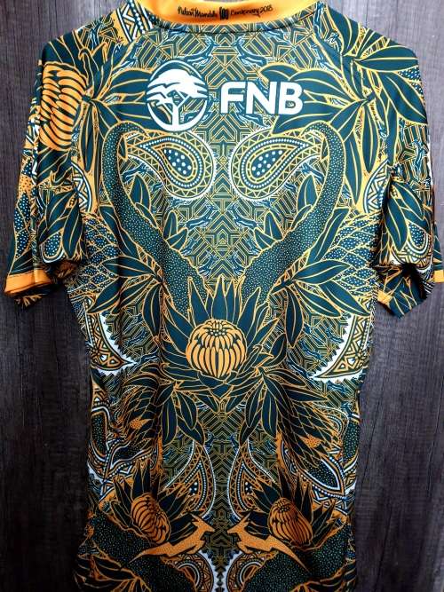 2018 Mandela Centenary Rugby Sevens Limited Edition Jersey no 85/527 Size Large | Complete as issued
