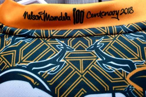 2018 Mandela Centenary Rugby Sevens Limited Edition Jersey no 85/527 Size Large | Complete as issued