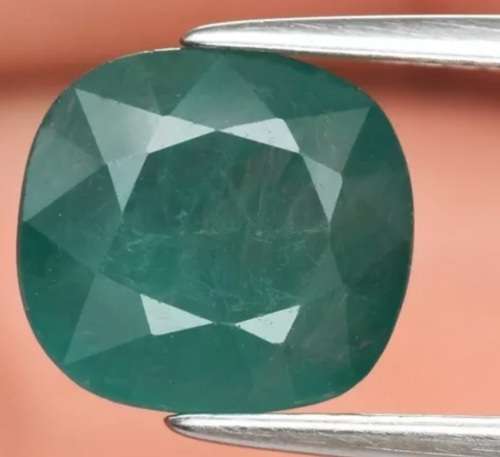 **EGL Lab Guarantee | Cushion Cut | 2.83ct | Natural Untreated Grandidierite | Rarest Minerals !