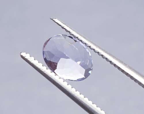 Lab Guarantee | Oval | 0.96ct | Natural Untreated Earth mined Bluish Violet Tanzanite | VS