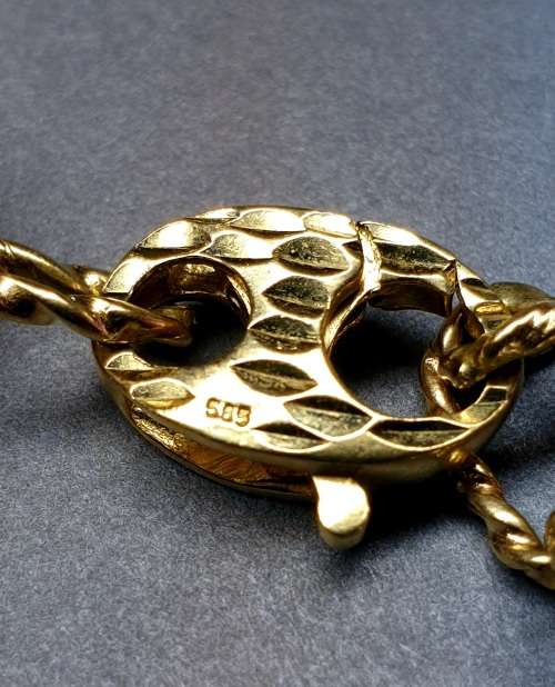 Real 14k Solid White Yellow & Rose Gold "Gucci Style" Link Bracelet | Pristine Condition | 13.30g