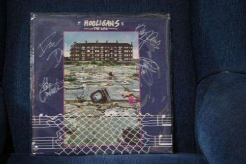 The Who - signed Album "Hooligans"!   "SALE!"