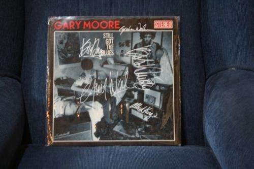 Gary Moore - signed Album "Still Got The Blues"!   "SALE!"