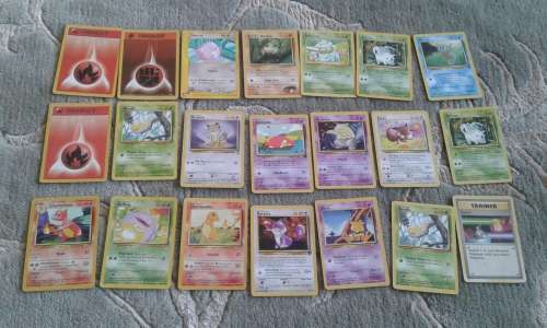 1999 to 2000 Base set unlimited Pokemon card collection for sale