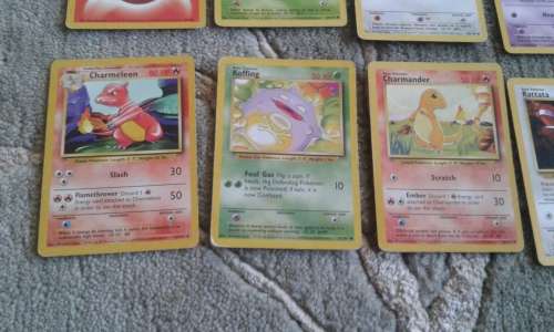 1999 to 2000 Base set unlimited Pokemon card collection for sale