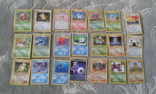 1999 to 2000 Base set unlimited Pokemon card collection for sale