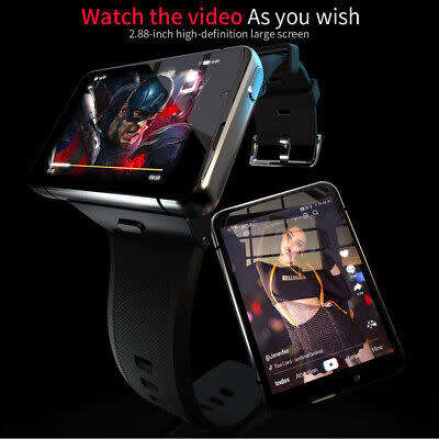 Smart Watch GPS 4G WIFI Watches 2.88 Inch Touch Screen Bluetooth Dual Camera