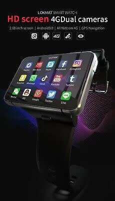 Smart Watch GPS 4G WIFI Watches 2.88 Inch Touch Screen Bluetooth Dual Camera