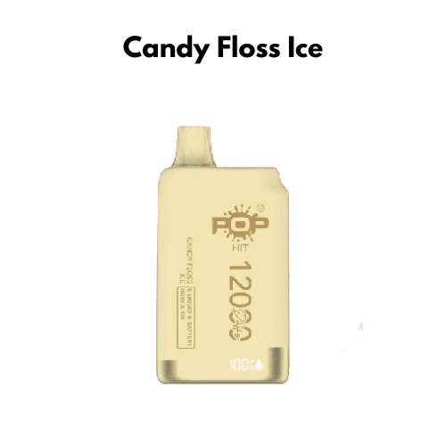 POP HIT Rechargeable Vape (12000Puffs) Candy Floss Ice