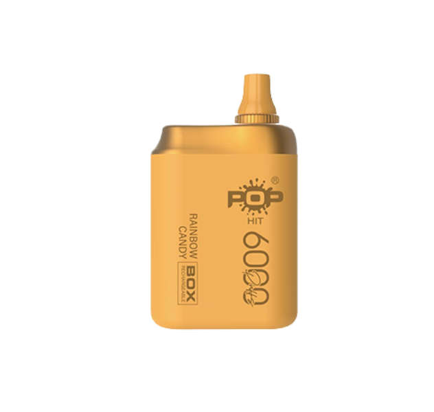 POP HIT Rechargeable Vape (6000Puffs) Rainbow Candy