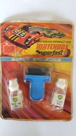 VINTAGE MATCHBOX SUPERFAST TUNE UP KIT 1970 ENGLAND BASE MOC