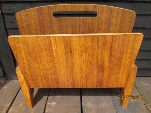 Vintage magazine rack