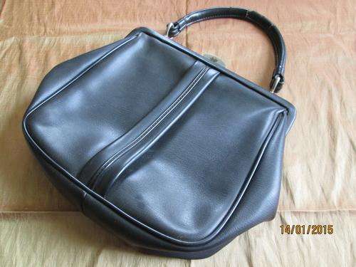 Black handbag