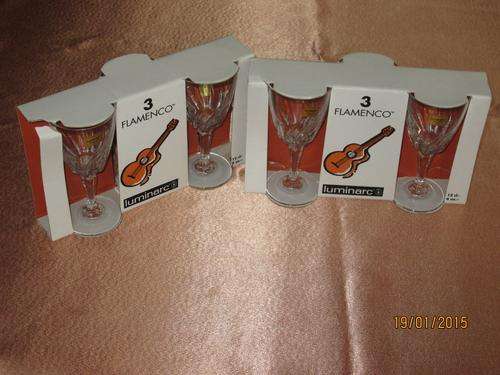 Luminarc wine glasses