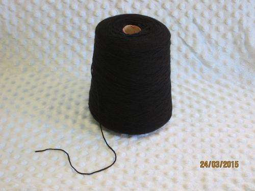 Black wool