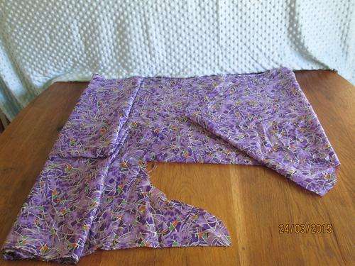Purple pattern Fabric