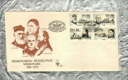 SWA FDC64 German Missionaries