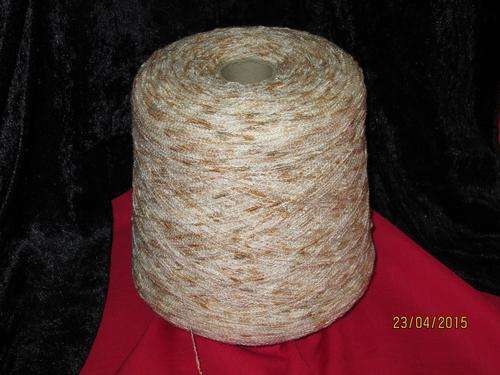 Light brown multicoloured wool