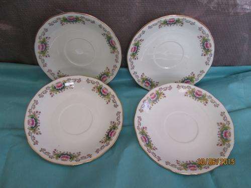 4 China sideplates