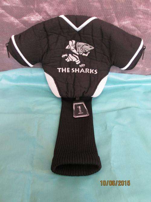 Sharks Golf club cover