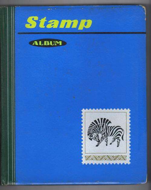 Album With Building Def stamps for study