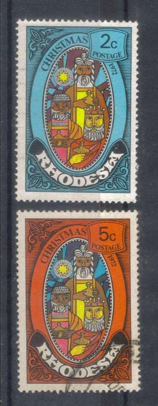Rhodesia 1972 Christmas