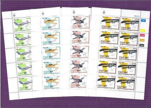 SWA - 1989 Aviation Sheetlets