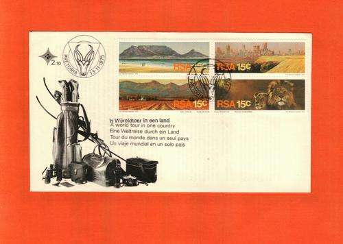 RSA Tourism FDC Yellowing/Marks (57)