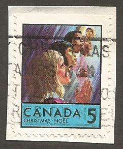 Canada christmas stamp