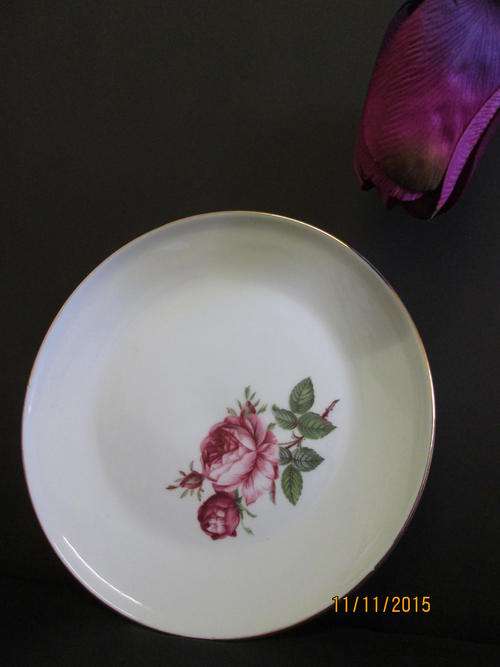 Continental Rose Side plate