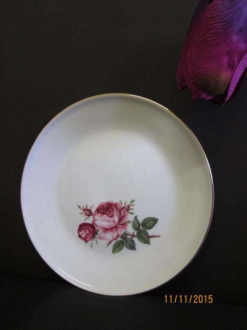 Continental Rose Side plate