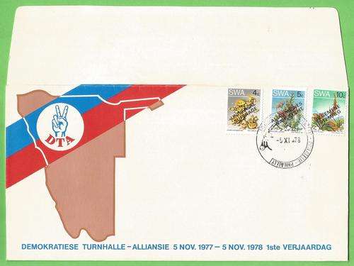 SWA Commemorative Cover. 1st Anniversary of DTA