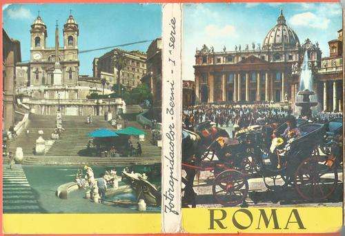 Post Card - Rome 20 cards including the cover.
