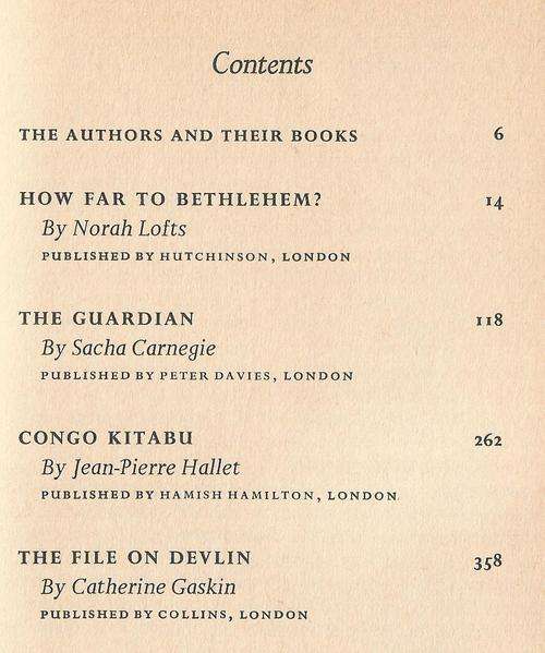 Readers Digest Condensed Books.1st Edition. 1966 503 pages.