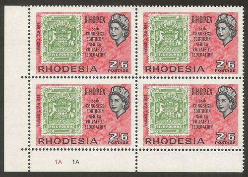 Rhodesia SACC159 2/6 Rhopex Control Block