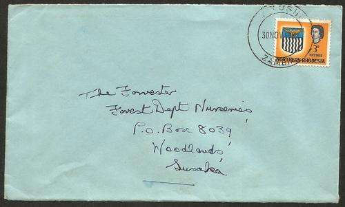 Rhodesia Domestic mail.