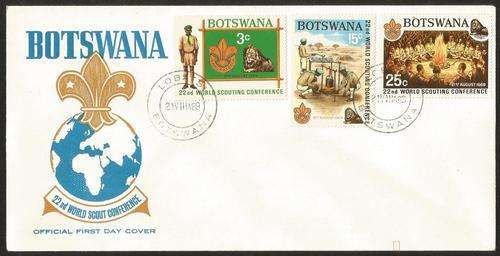 Botswana FDC. 22nd Scout Conference