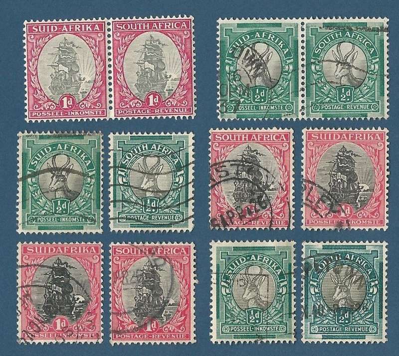 Union of South Africa. Mixed singles and pairs