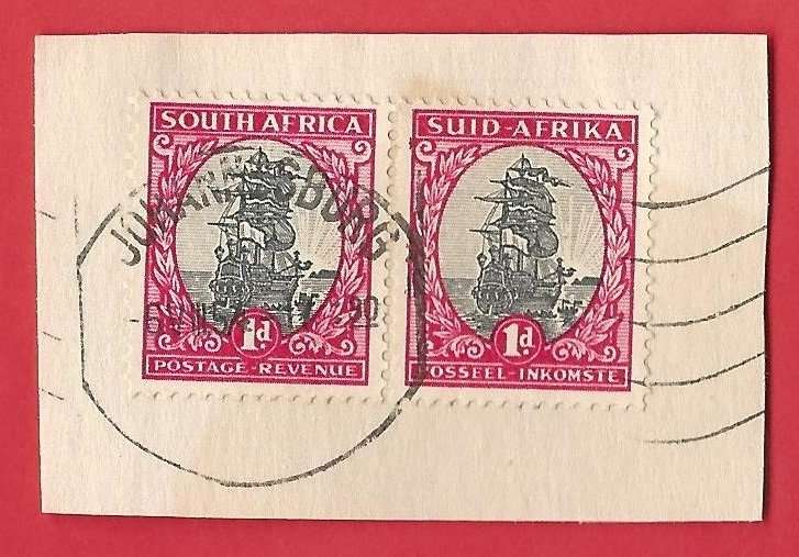 Postmark / Post mark / Slogan Johannesburg 1954