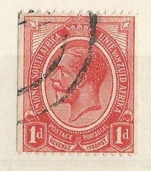 Union of SA. SACC18 Coil Stamp.
