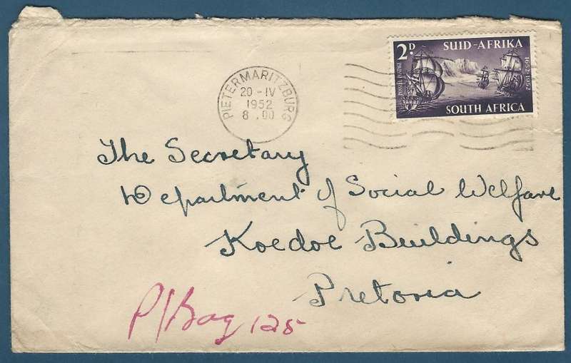 RSA Domestic mail.