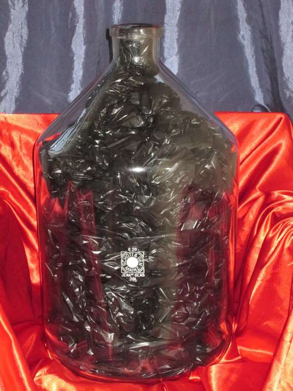 Schott & Gen. Mainz. Jenaer Glas G20. 20L glass bottle.Can be used as a terrarium **Price reduced**