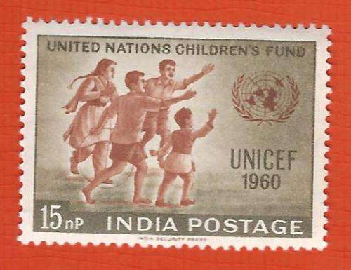 India 1960 UNICEF Day