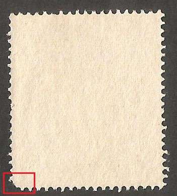 Rhodesia 14c overprinted 16c- Used- Cancel- Variety- 6 and c joined. Note missing lower RH perf.